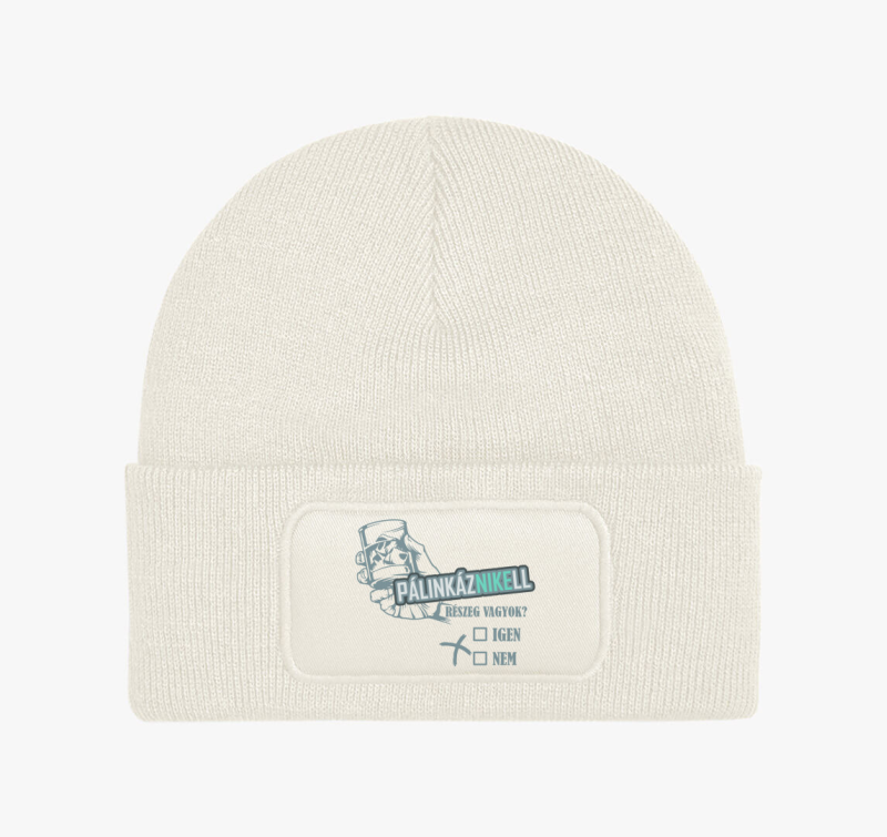 Pálinkás részeg téli sapka