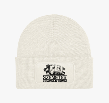 Szemetes téli sapka