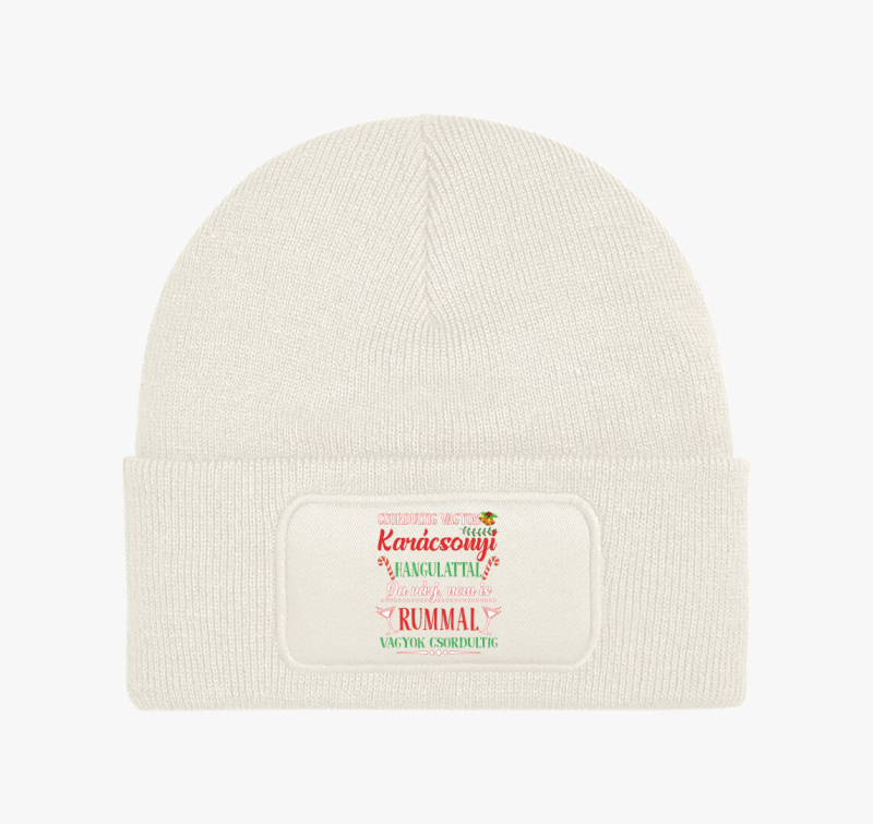 Csordultig vagyok karácsonyi téli sapka