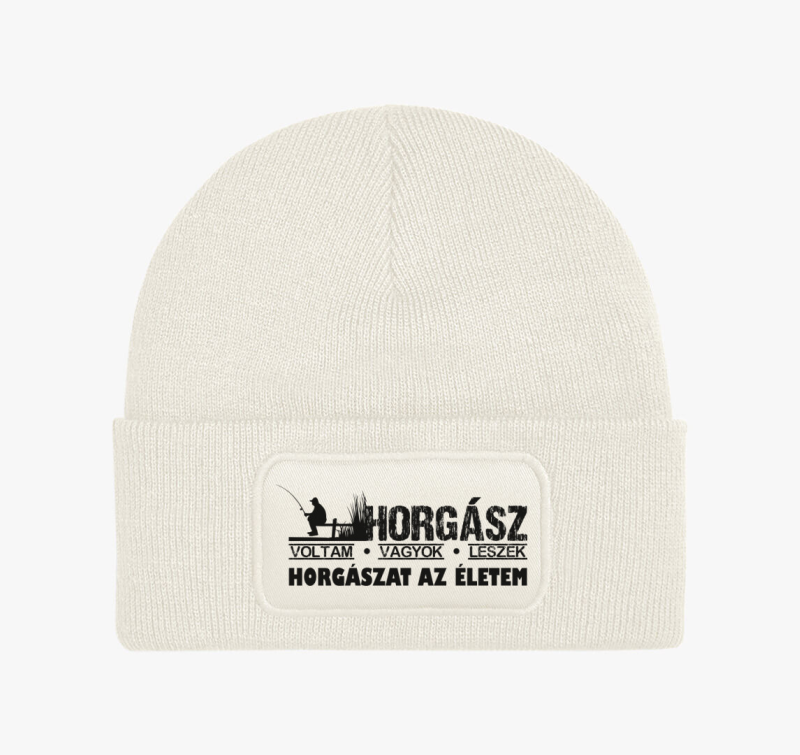 Horgász voltam vagyok leszek téli sapka