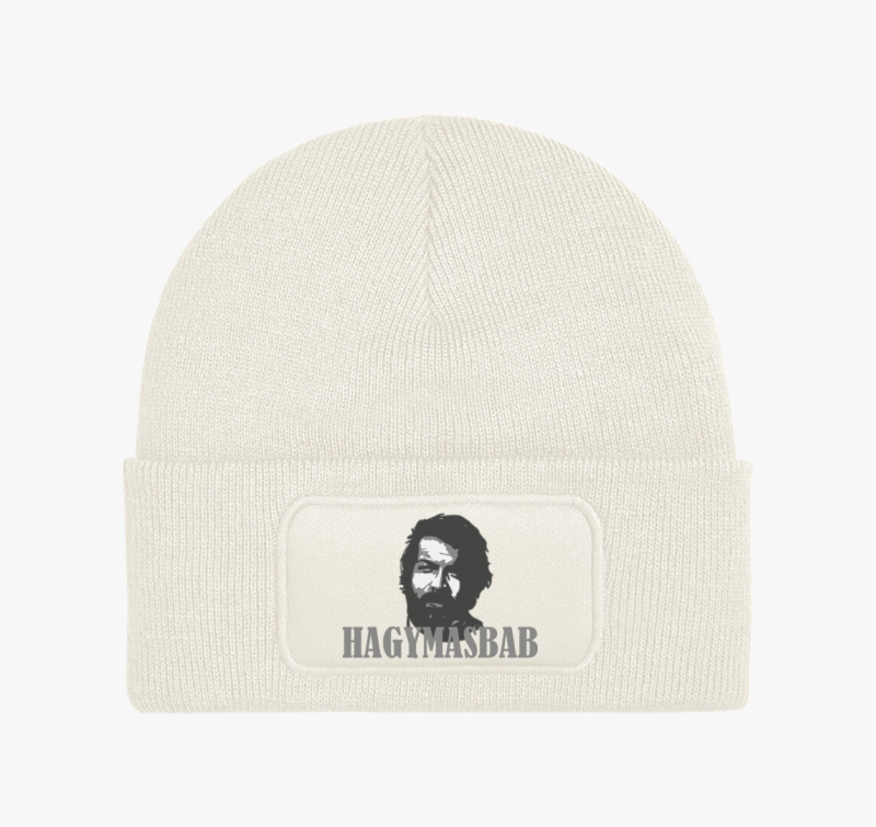 Bud Spencer hagymásbabos téli sapka