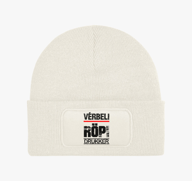 Vérbeli röpi drukker téli sapka