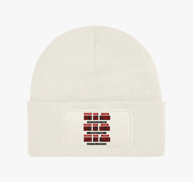 Vissza a jövőbe számlálós téli sapka