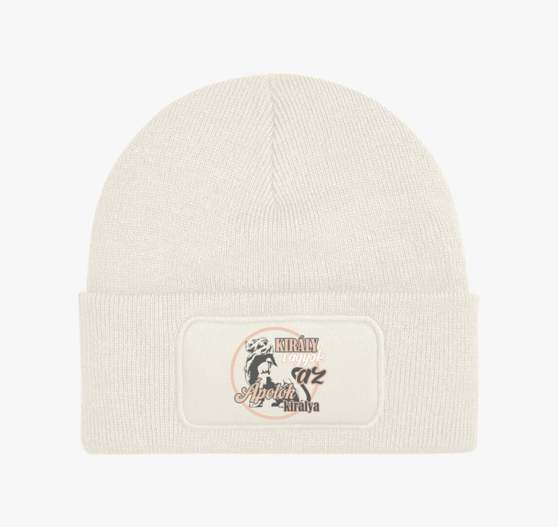 Király vagyok ápolós téli sapka