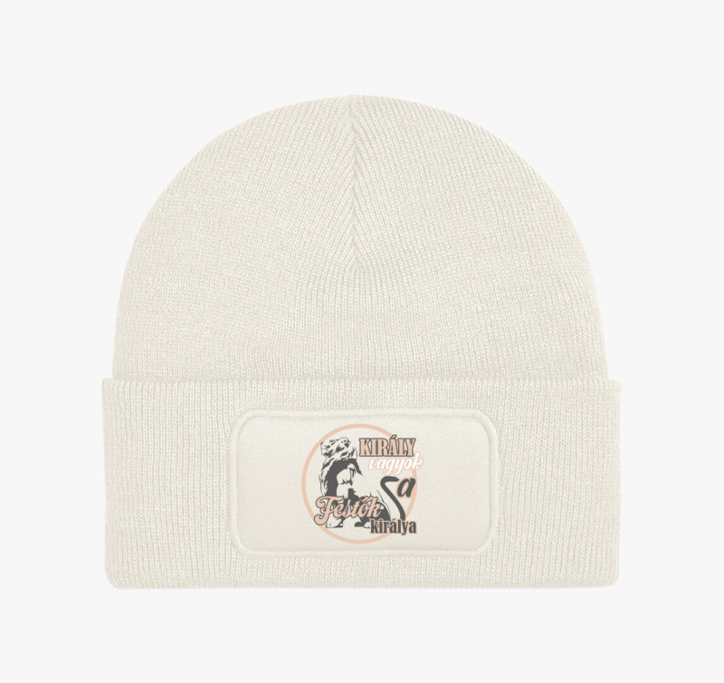 Király vagyok festő téli sapka