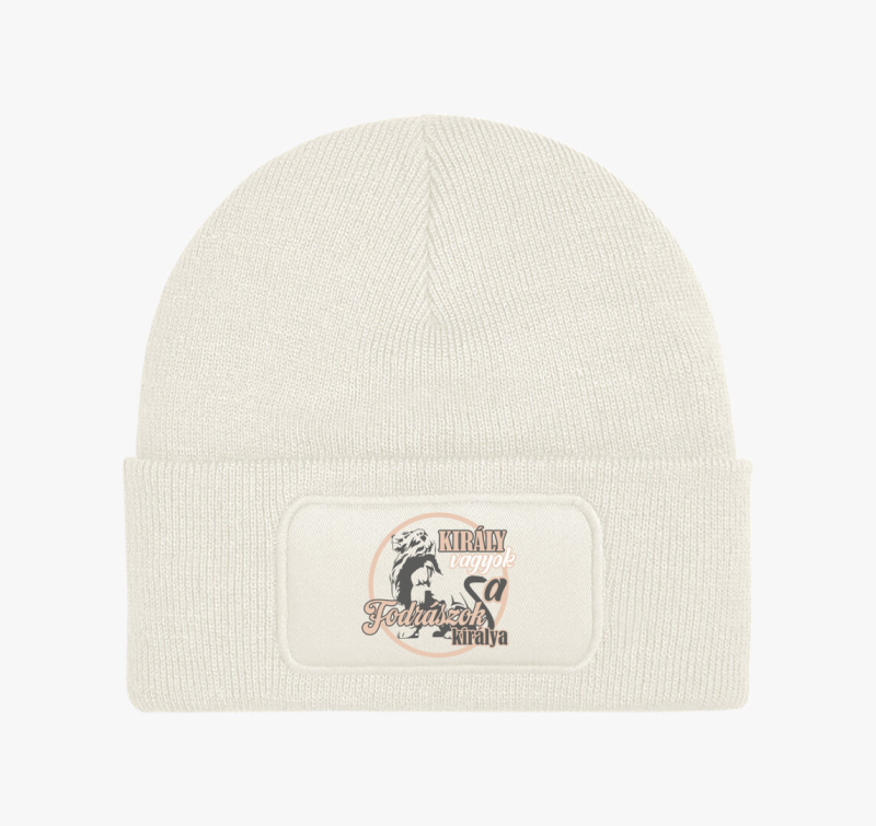 Király vagyok fodrász téli sapka
