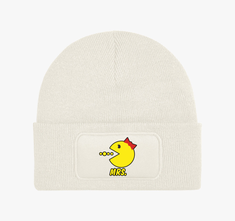 Mrs. Pac Man páros téli sapka