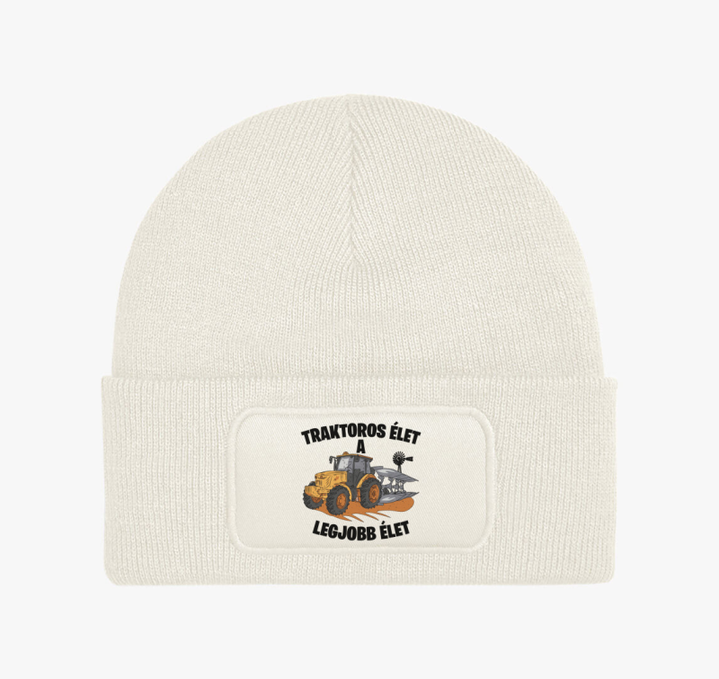 Traktoros élet a legjobb élet téli sapka