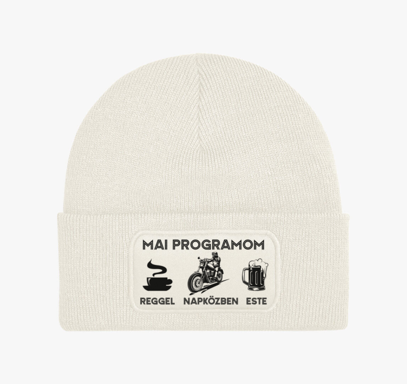 Napirend mai programom motorozás téli sapka