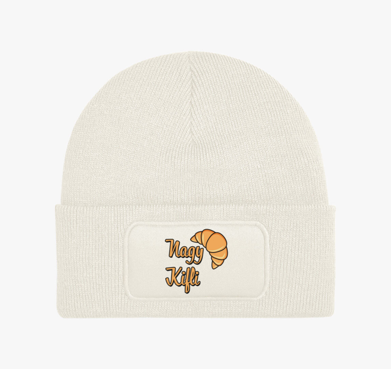 Nagy kifli páros téli sapka