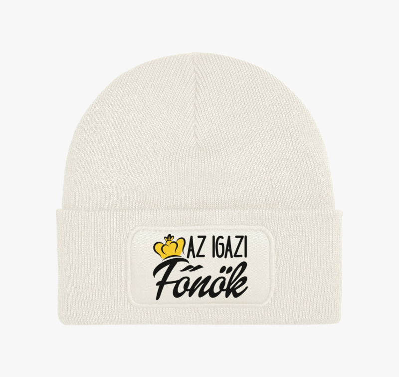 Az igazi főnök páros téli sapka