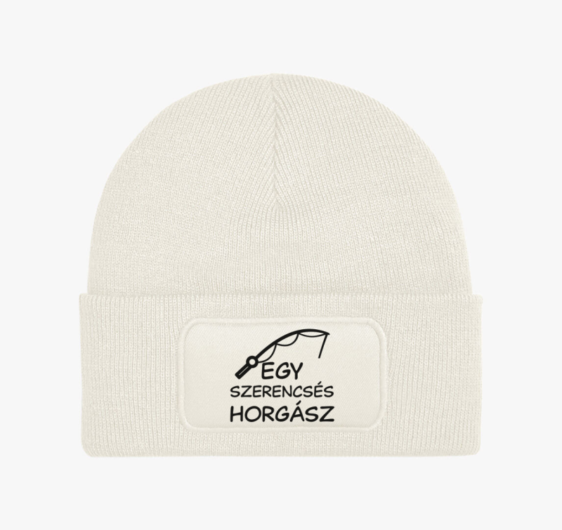 Egy szerencsés horgász páros téli sapka