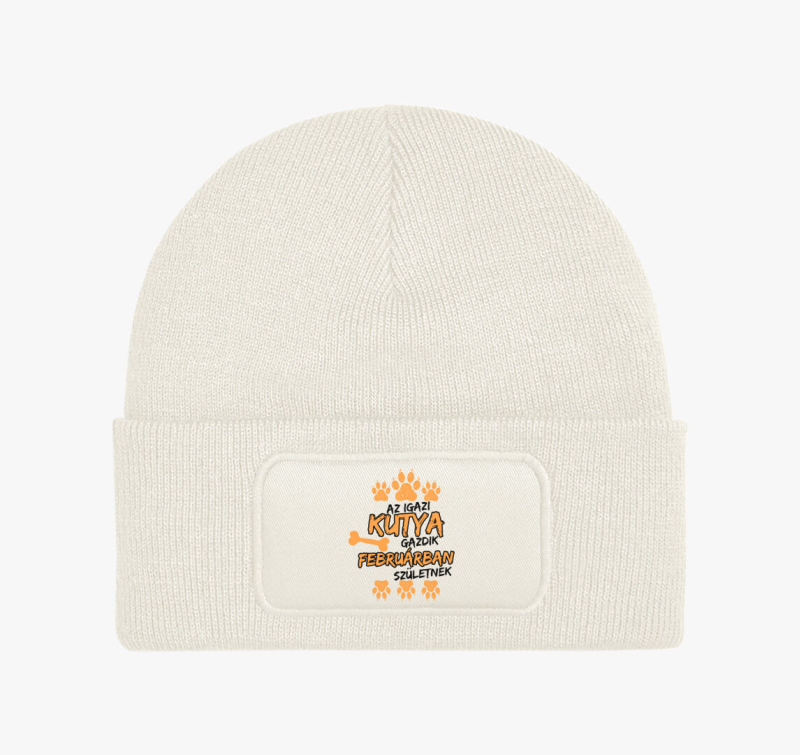 Az igazi kutya gazdik februárban születnek téli sapka