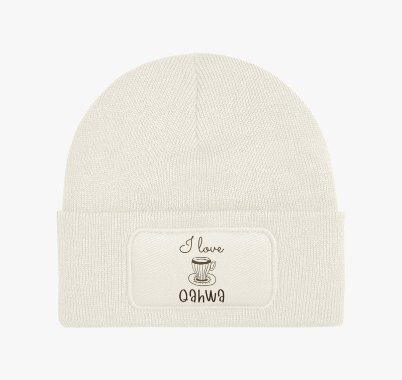 I love Qahwa - török/arab kávé téli sapka