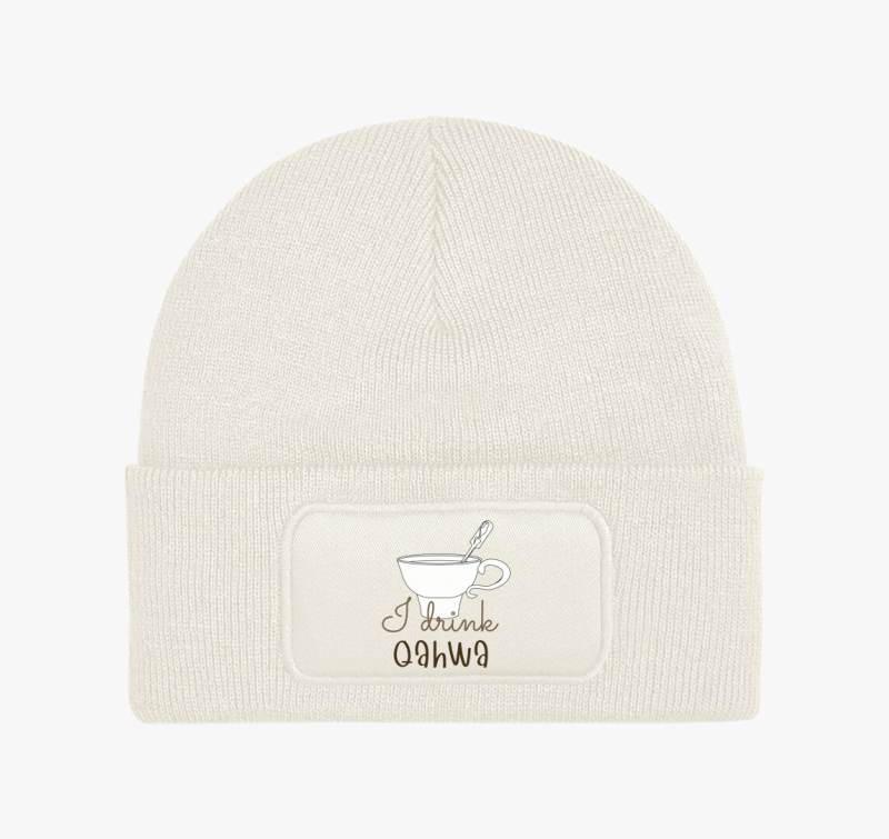 I drink Qahwa - török/arab kávé téli sapka