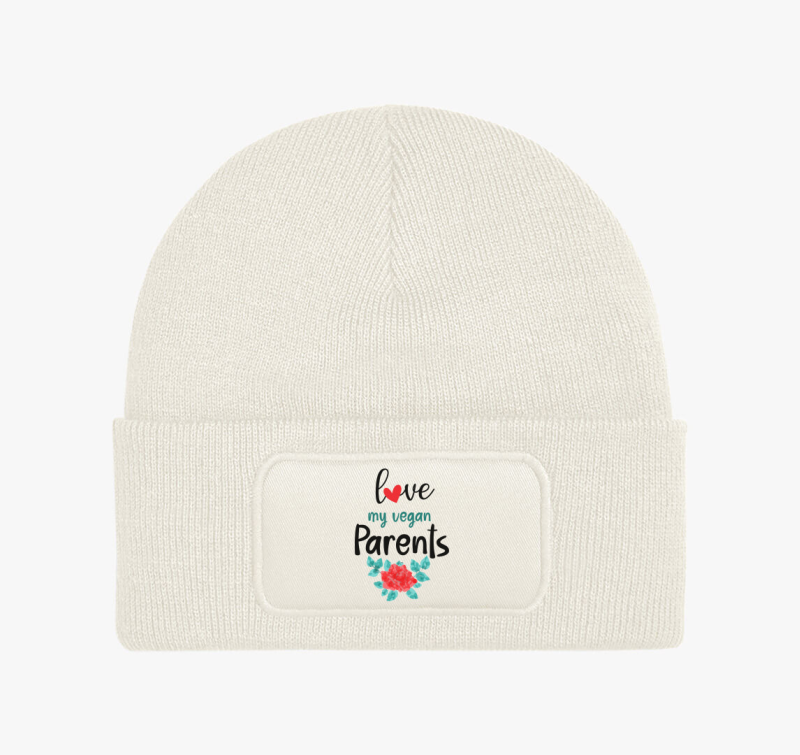 Love my Vegan Parents téli sapka