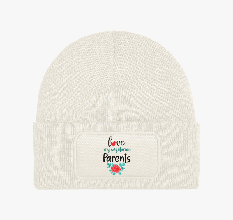 Love my Vegetarian Parents téli sapka