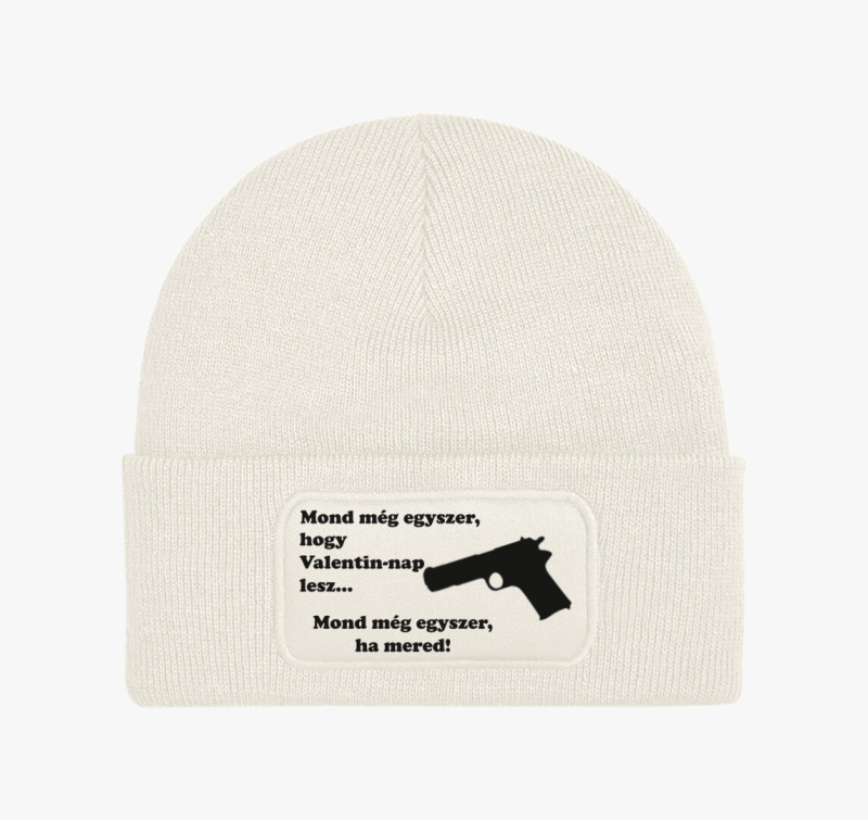 Mond még egyszer Valentin téli sapka
