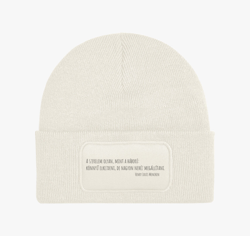 Szerelem háború téli sapka