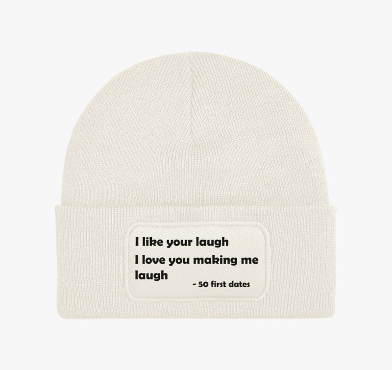 50 első randi téli sapka