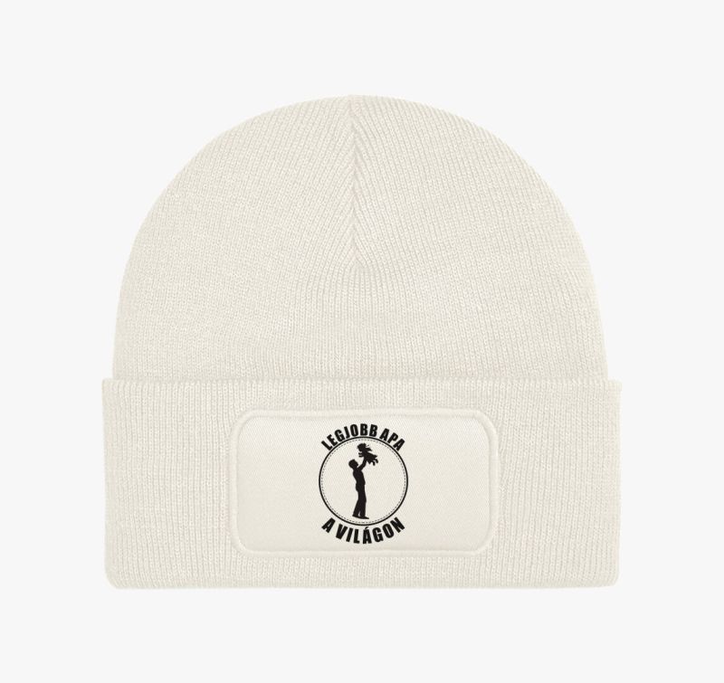 Legjobb apa a világon apáknak téli sapka