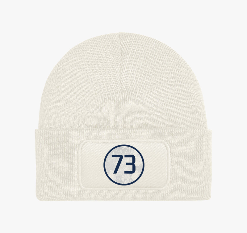 73 prím (Sheldon) kék téli sapka