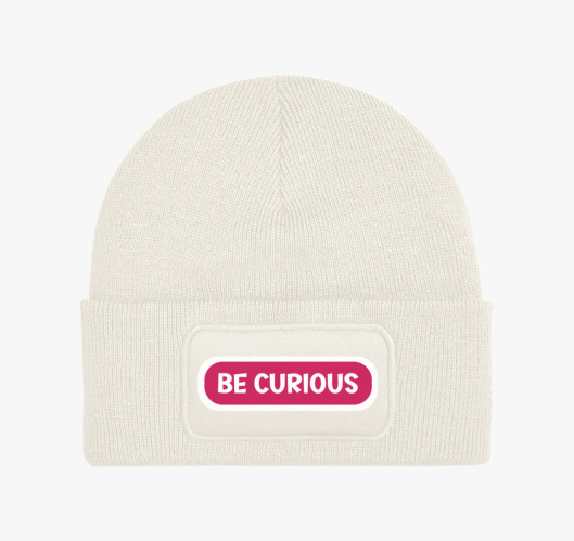 Be curious pink téli sapka