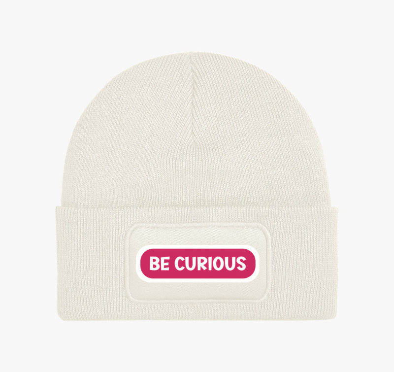 Be curious pink téli sapka