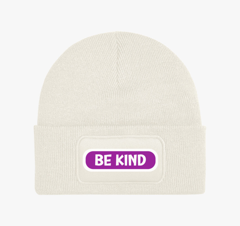 Be kind lila téli sapka