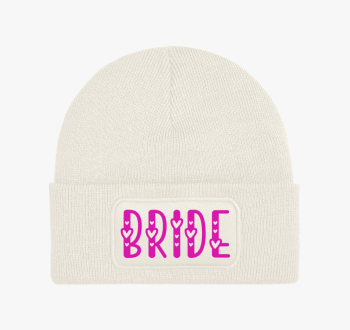 Bride pink téli sapk