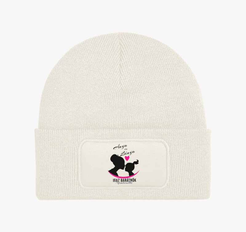 Anya és lánya igaz barátnők téli sapka