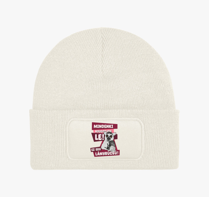 Mindenki nyugodjon le lánybúcsú téli sapka