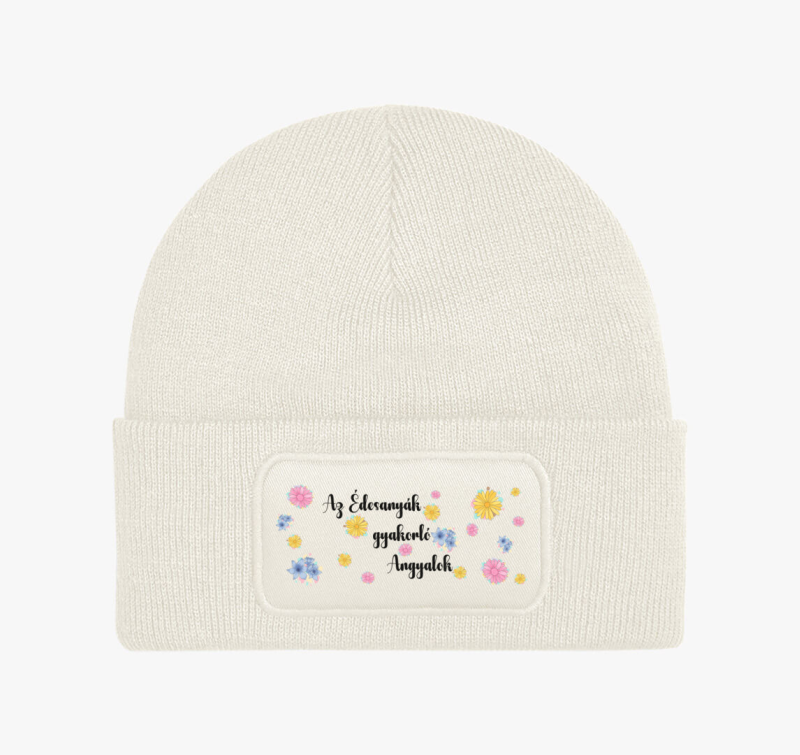 Az édesanyák gyakorló angyalok téli sapka