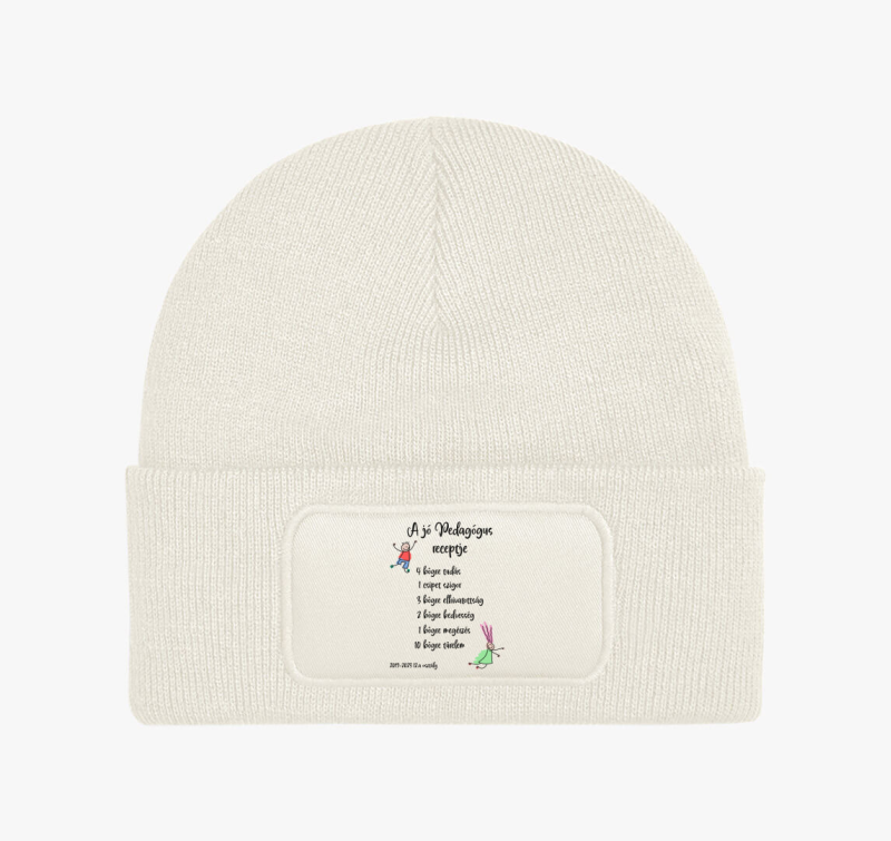 A jó pedagógus receptje téli sapka