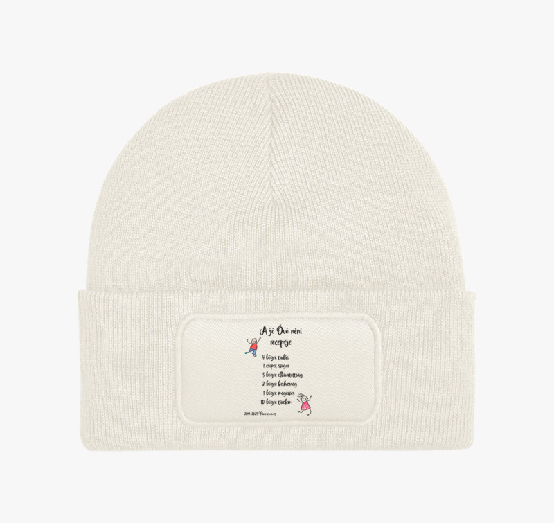 A jó óvó néni receptje téli sapka