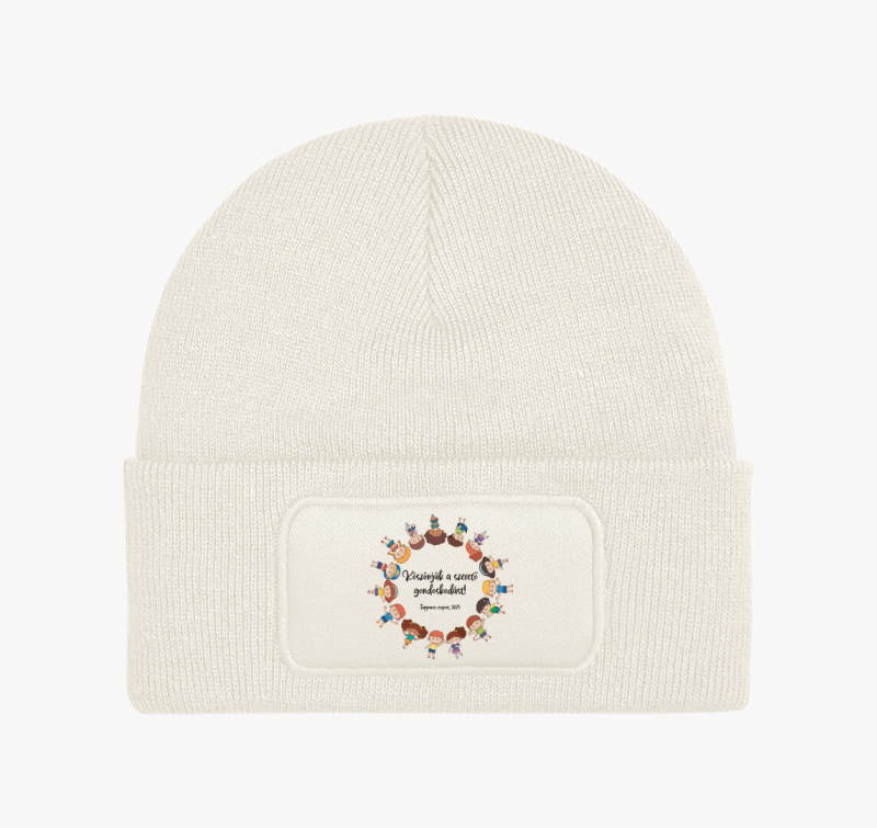 Gyermekek köszönet téli sapka