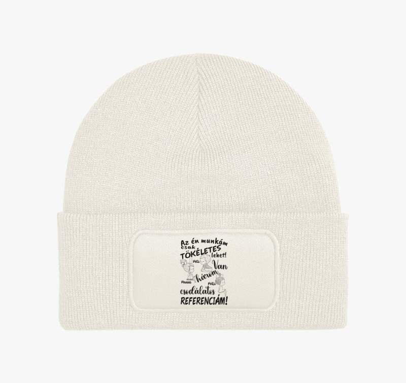 Az én munkám csak tökéletes lehet, csodálatos referenciám fiú lány lány téli sapka