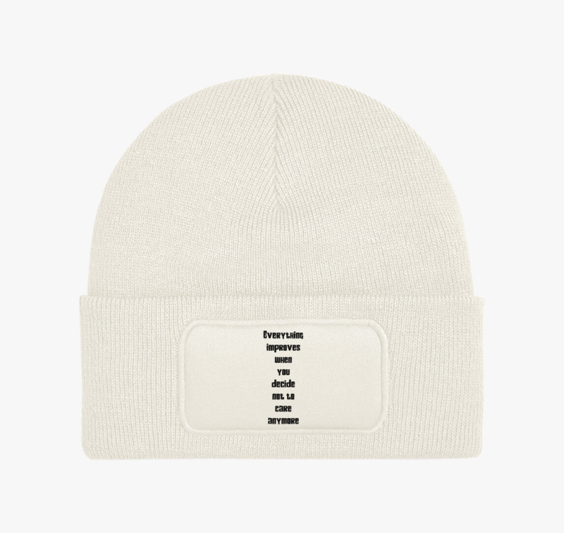 Not to care téli sapka