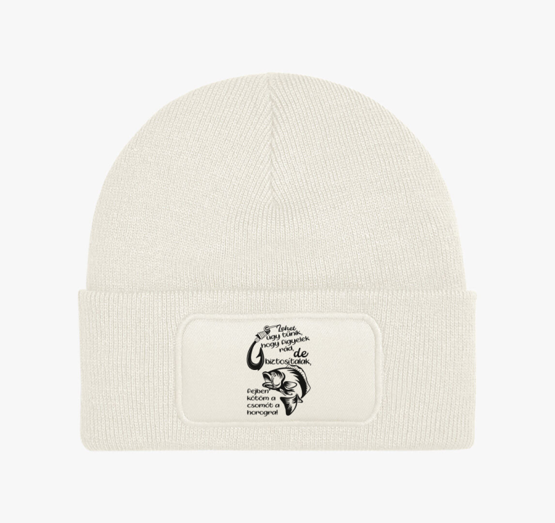 Horgászoknak, Gondolatban horgászok téli sapka