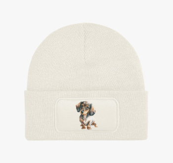 Daschund téli sapka