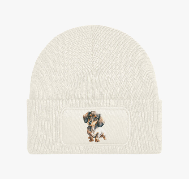 Daschund téli sapka