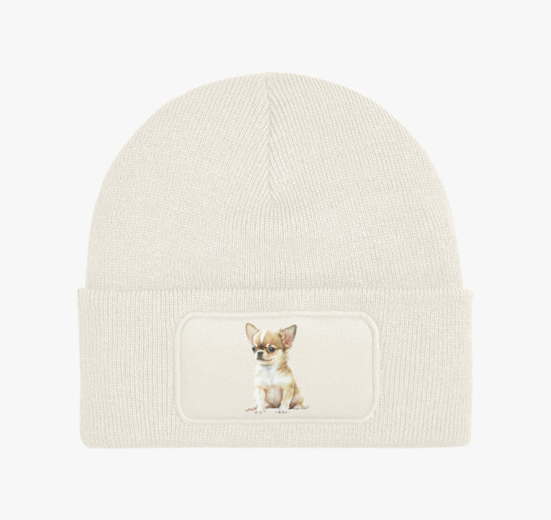 Csivava akvarell téli sapka