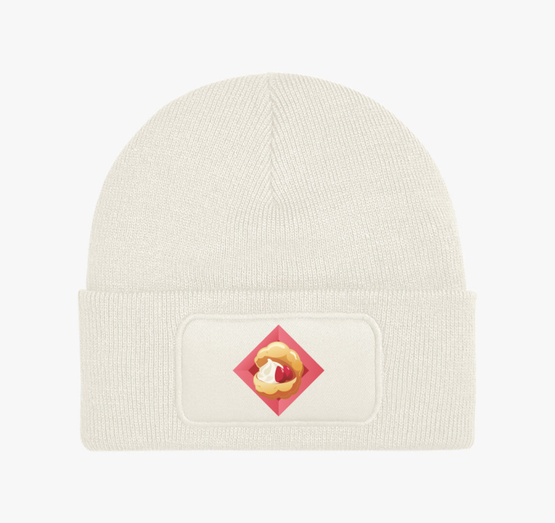 Mashle krémes téli sapka