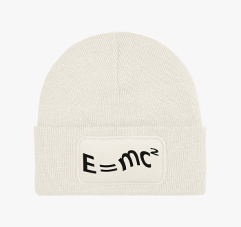 E=mc² téli sapka