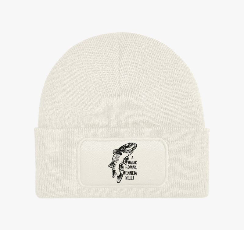 Horgászoknak A halak hívnak mennem kell Amúr téli sapka