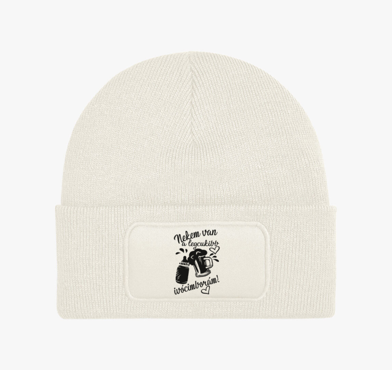 Apa legcukibb ivócimborája Nekem van téli sapka