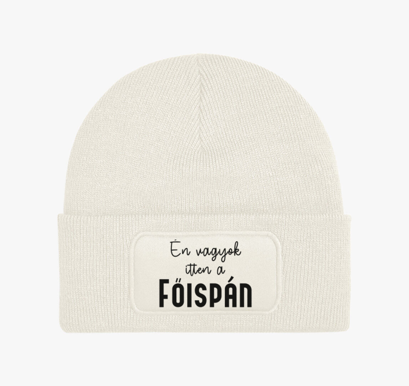 Én vagyok itten a főispán téli sapka