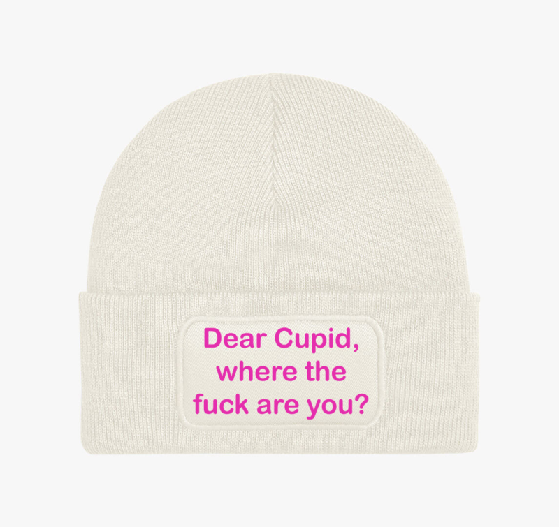 Dear Cupid pink téli sapka