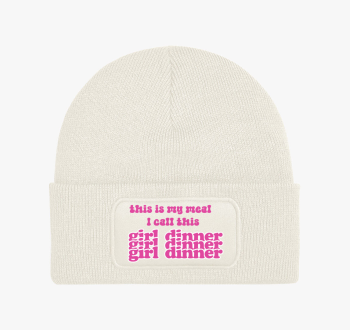 Girl dinner pink tél