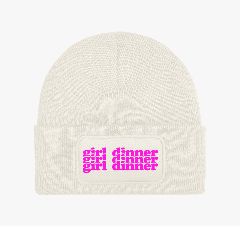 Girl dinner 3 téli sapka